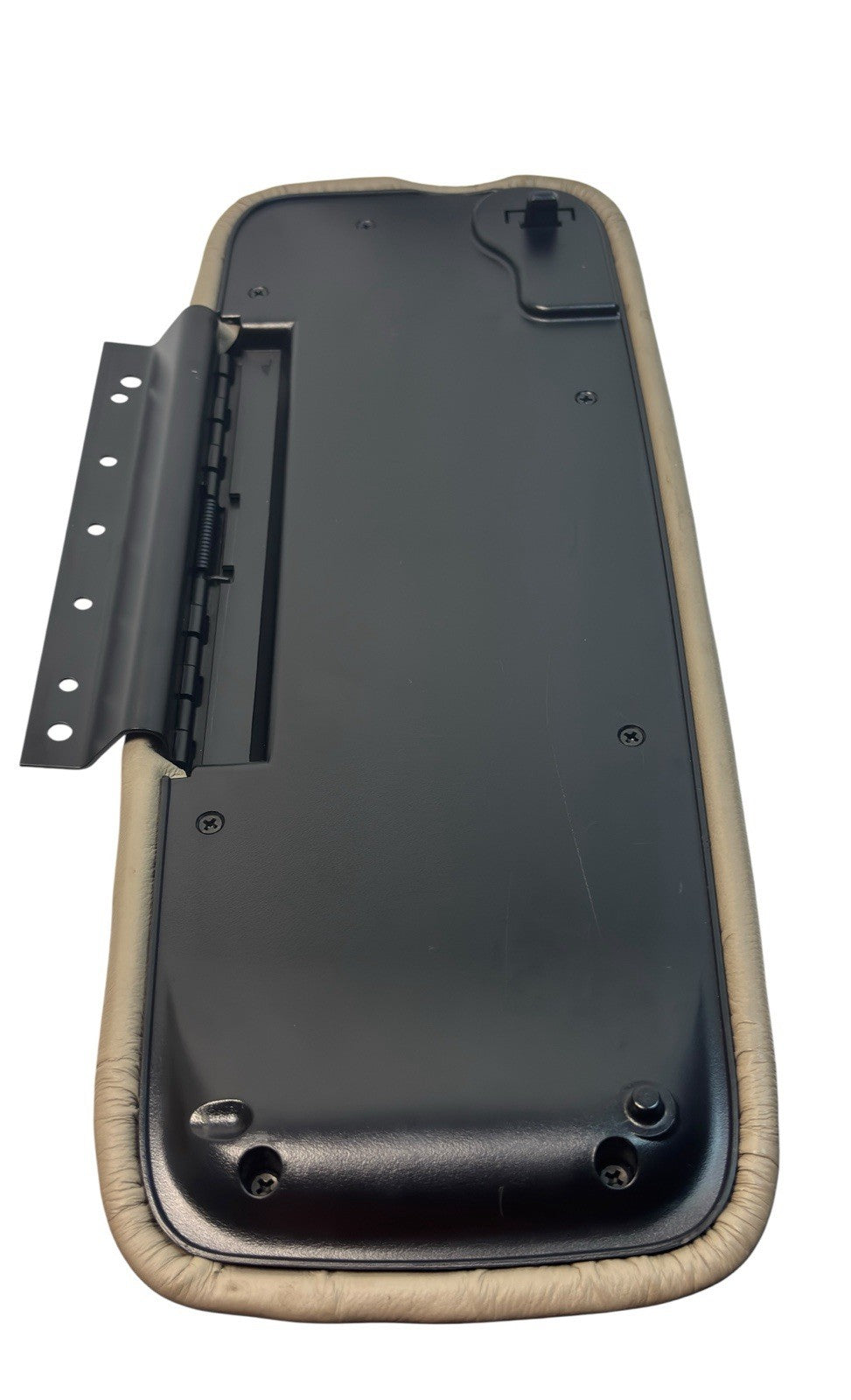 OEM 1998-2002 Lincoln Continental Beige Leather Console Lid / Armrest