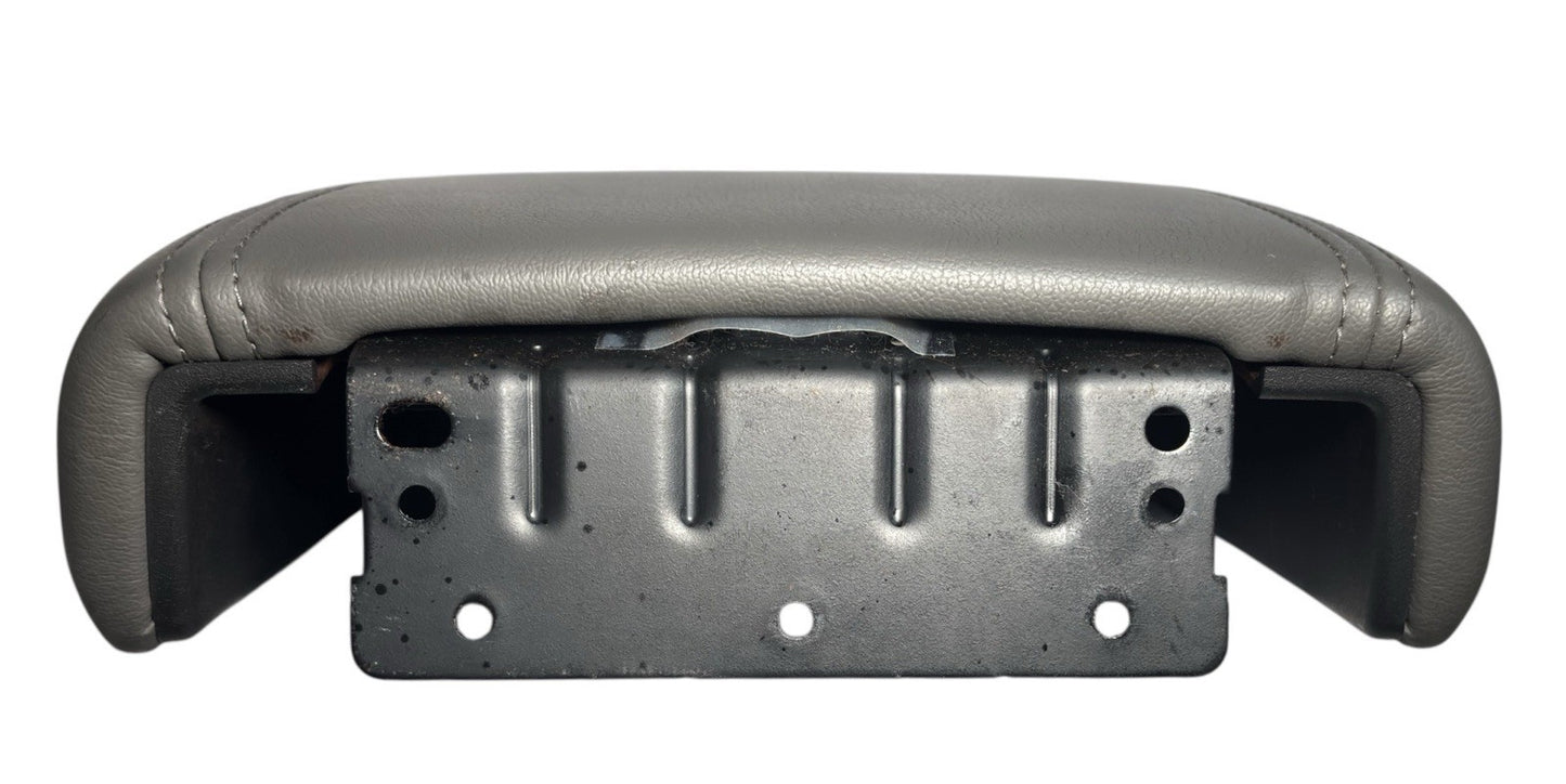 07-17 Acadia Traverse Enclave Console Lid Armrest Gray Leather OEM Hinge Latch