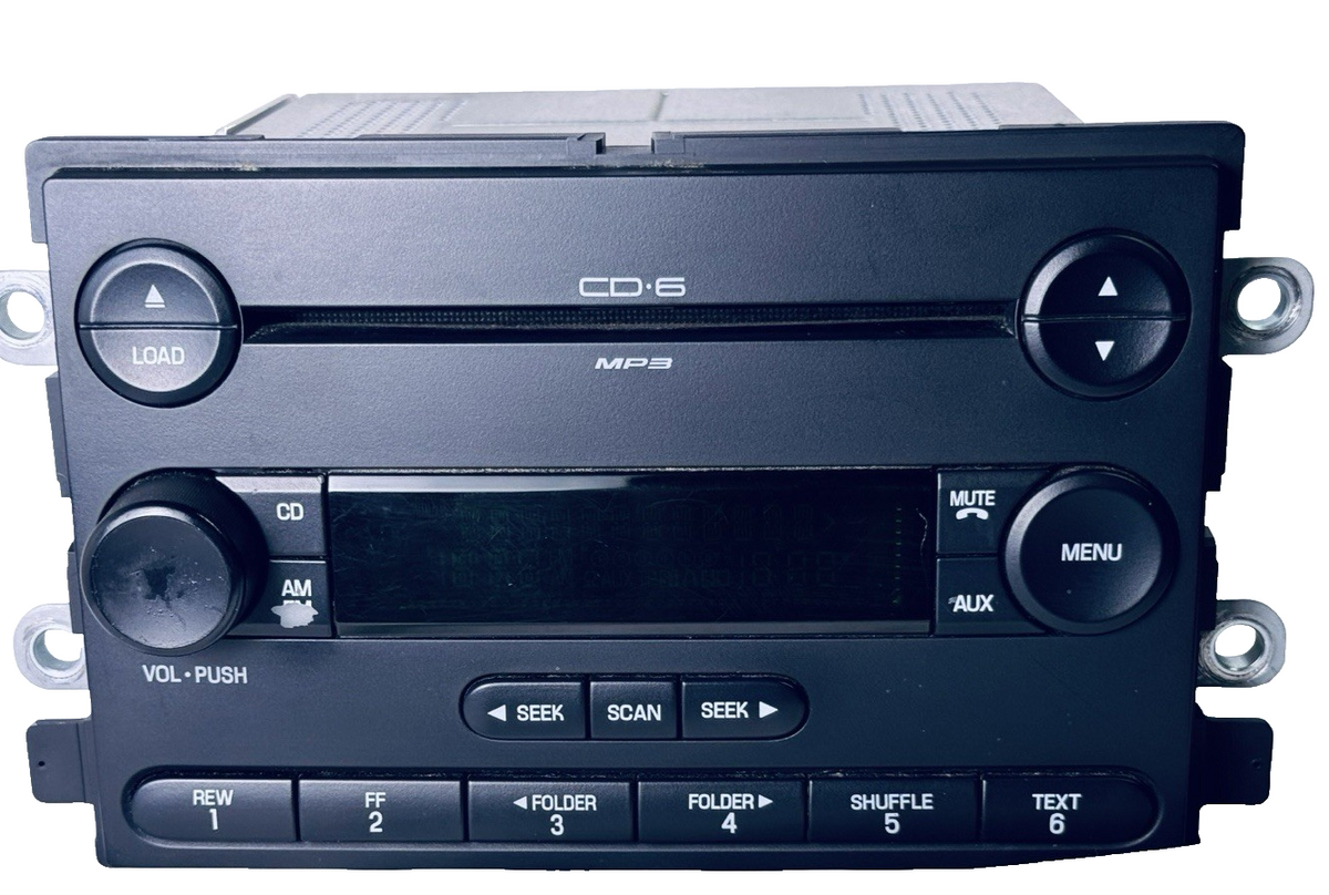 Mercury Lincoln 6‑Disc CD Changer Radio Receiver 7G1T‑18C815‑BA for Ford — 7G1T‑18C815‑BA