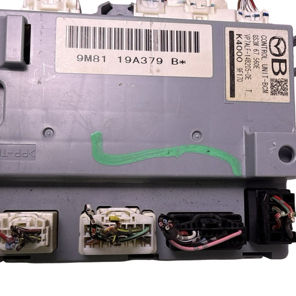 2009-2010 Mazda 6 BCM Body Control Module GS3M 67 560E VP7A LF14B205 DE VP7ALF14B205DE OEM