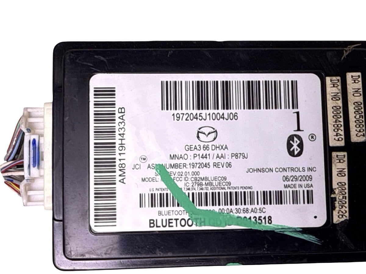 6 Bluetooth Communication Module AM81 19H433 AB AM8119H433AB for 2009-2013 Mazda — photo 3