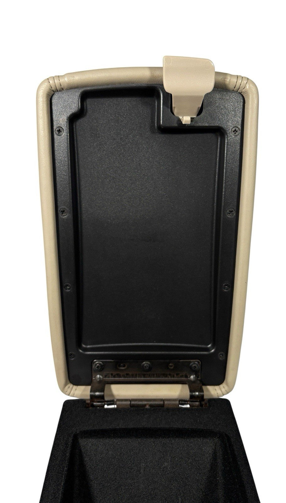 OEM 06–11 Cadillac DTS Shale Leather Console Lid Armrest w/ Hinge