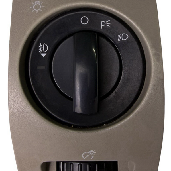 2006-2010 Ford Explorer Headlight / Fog Light / Dimmer Rocker Switch Tan 6L2Z-11654-CA OEM