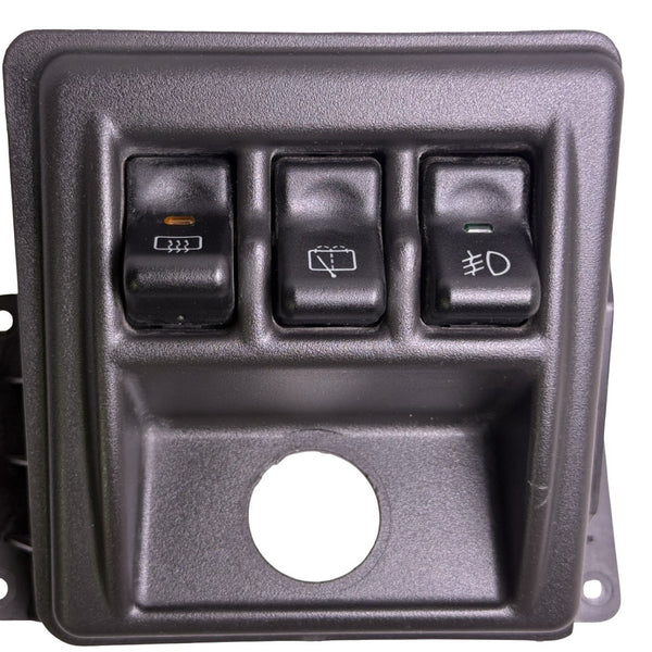 1997-2002 Jeep Wrangler TJ Center Dash Switch Bezel 56007314AC OEM