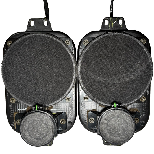 02-06 Jeep Wrangler Dash Panel Speakers Pair Premium 56038719AC OEM HubesHub