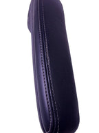 Driver Armrest Black Leather Vinyl White Stitch for 2011-2019 Dodge Grand Caravan — photo 9