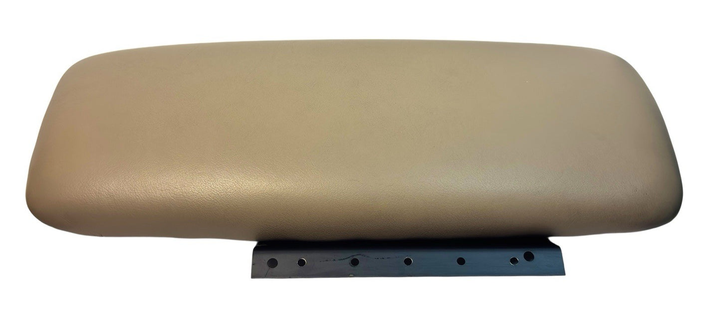 OEM 1998-2002 Lincoln Continental Beige Leather Console Lid / Armrest