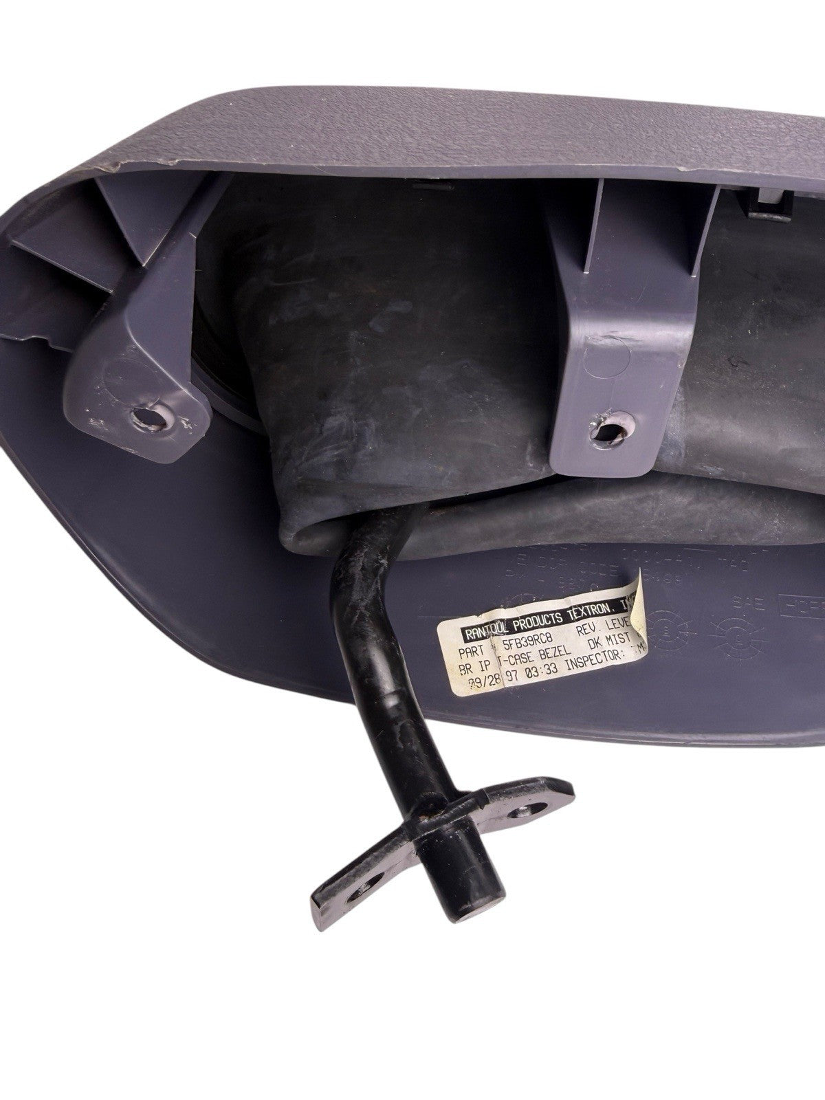 OEM 98-02 Dodge Ram 4x4 Floor Shifter Boot + Bezel w/ BOTH Factory Bolts