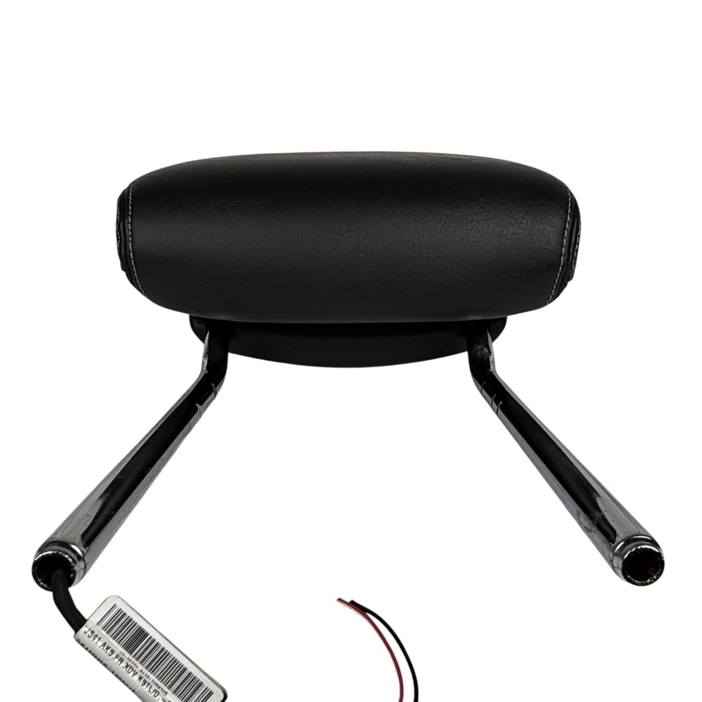 OEM 07–14 Sebring / 200 Avenger Black Leather AHR Headrest White Stitch JS41