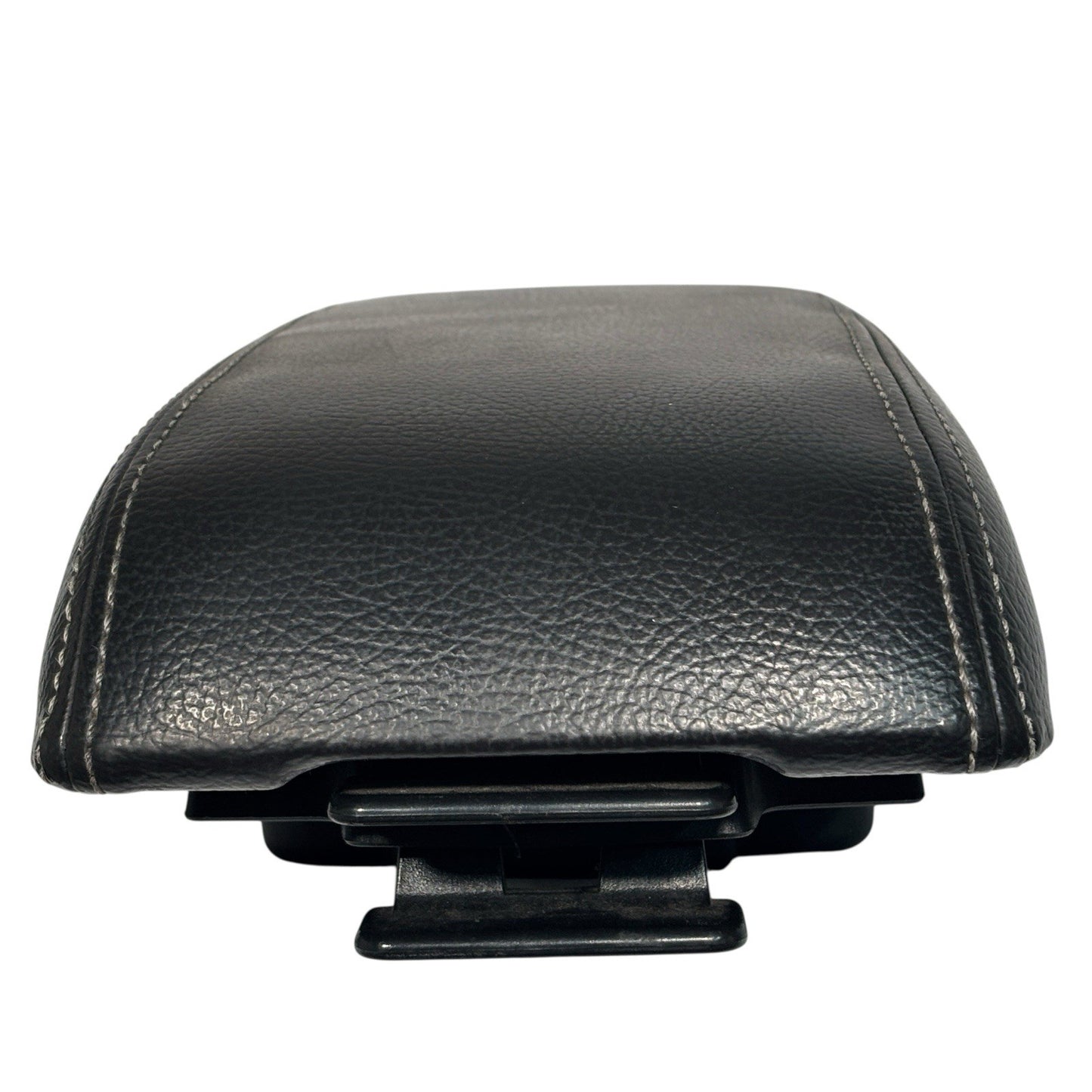 OEM 2006–12 Fusion & Milan Console Armrest Lid – Black Leather w/Gray Stitch
