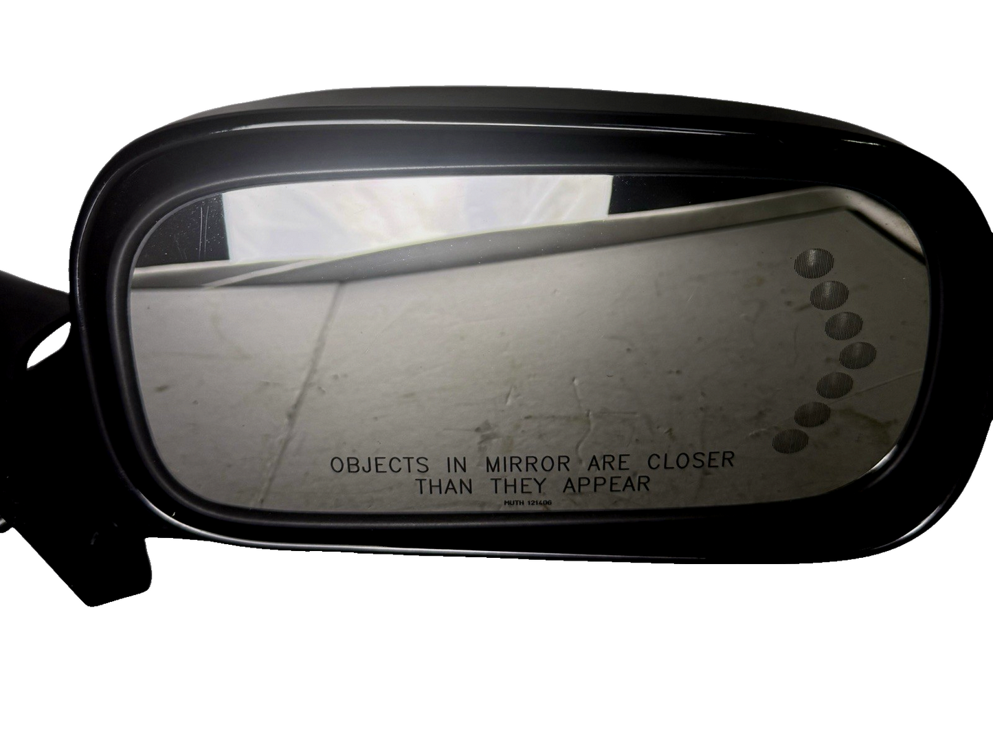 OEM 06-08 DTS Lucerne Passenger Mirror Black 7-Dot Signal 25823068 / 15945041