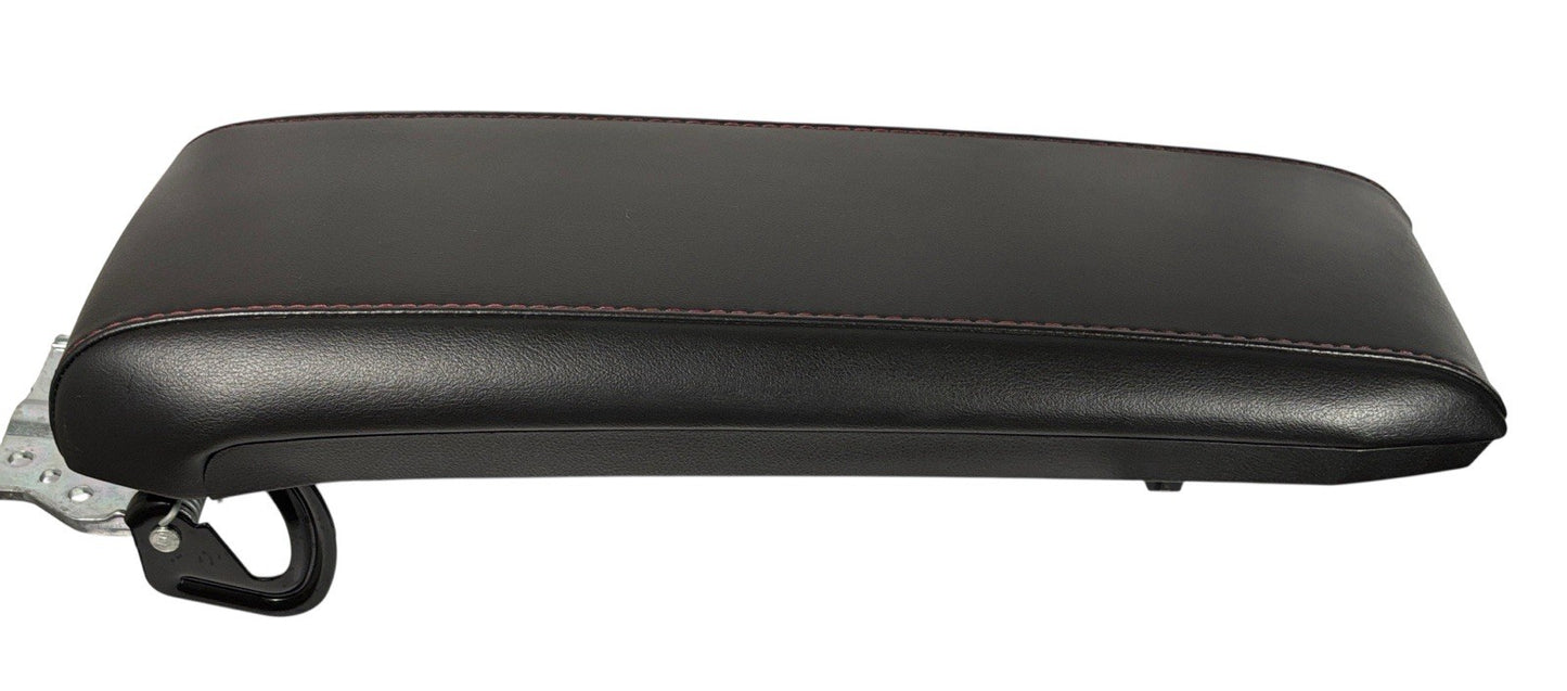 OEM 10–17 Chevy Equinox Terrain Center Console Armrest Black Red Stitching