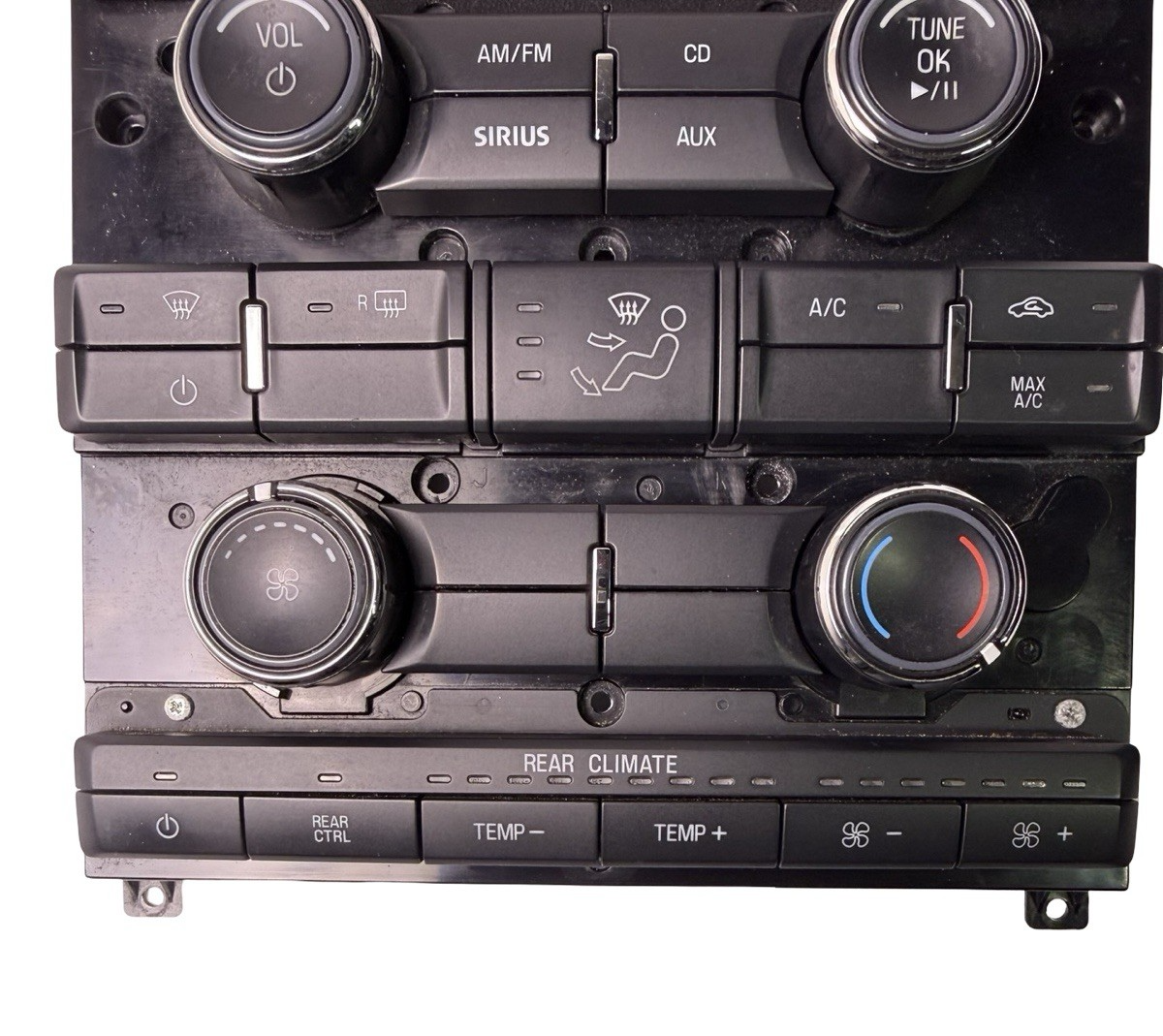 Radio Face Climate Control Panel AA8T 18A802 AB AA8T18A802AB for 2009-2012 Ford Flex — photo 4