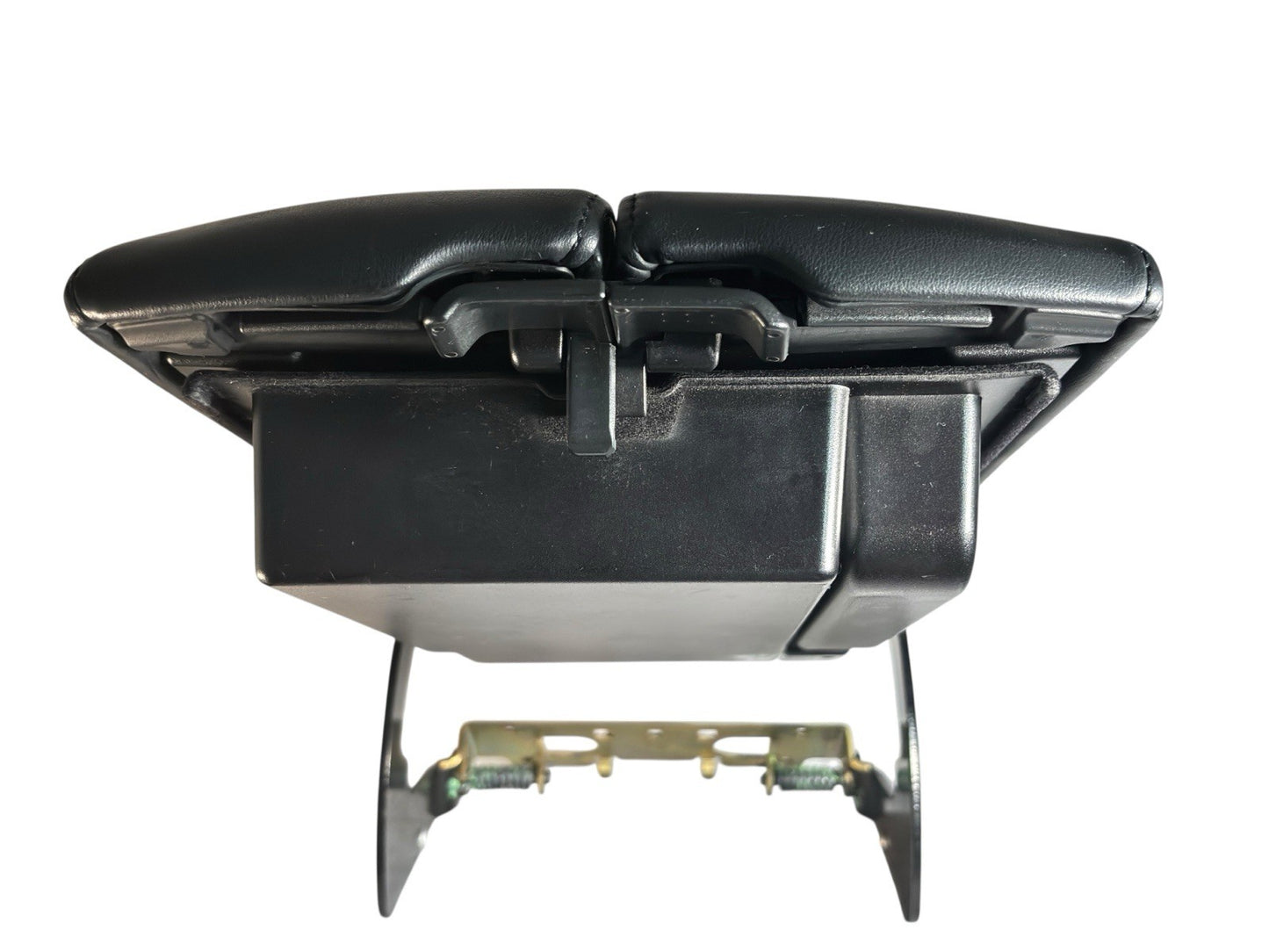 06–10 Infiniti M35 M45 Sliding Console Armrest Lid Black Leather OEM