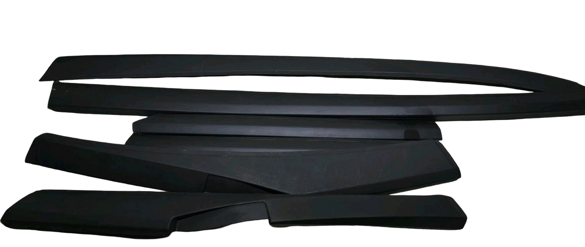 OEM 2007-2012 Dodge Caliber Upper Roof Trim Molding Set Black w/ DC Clips 68289833AC — Part# 68289833AC