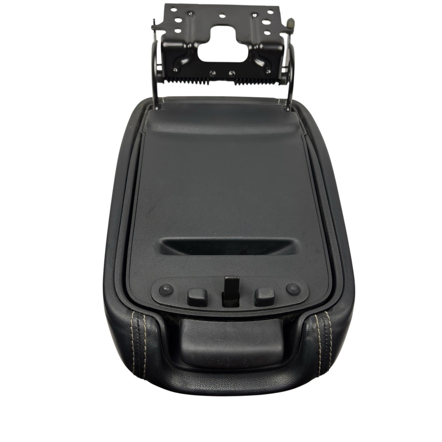 OEM 13-16 Dodge Dart Black Leather Sliding Armrest Cover Console Lid