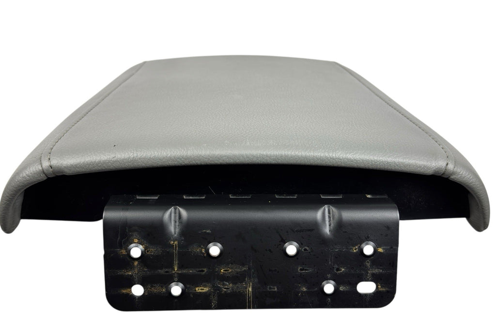 OEM 2003-2006 Ford Expedition Center Console Lid/Armrest Gray Leather