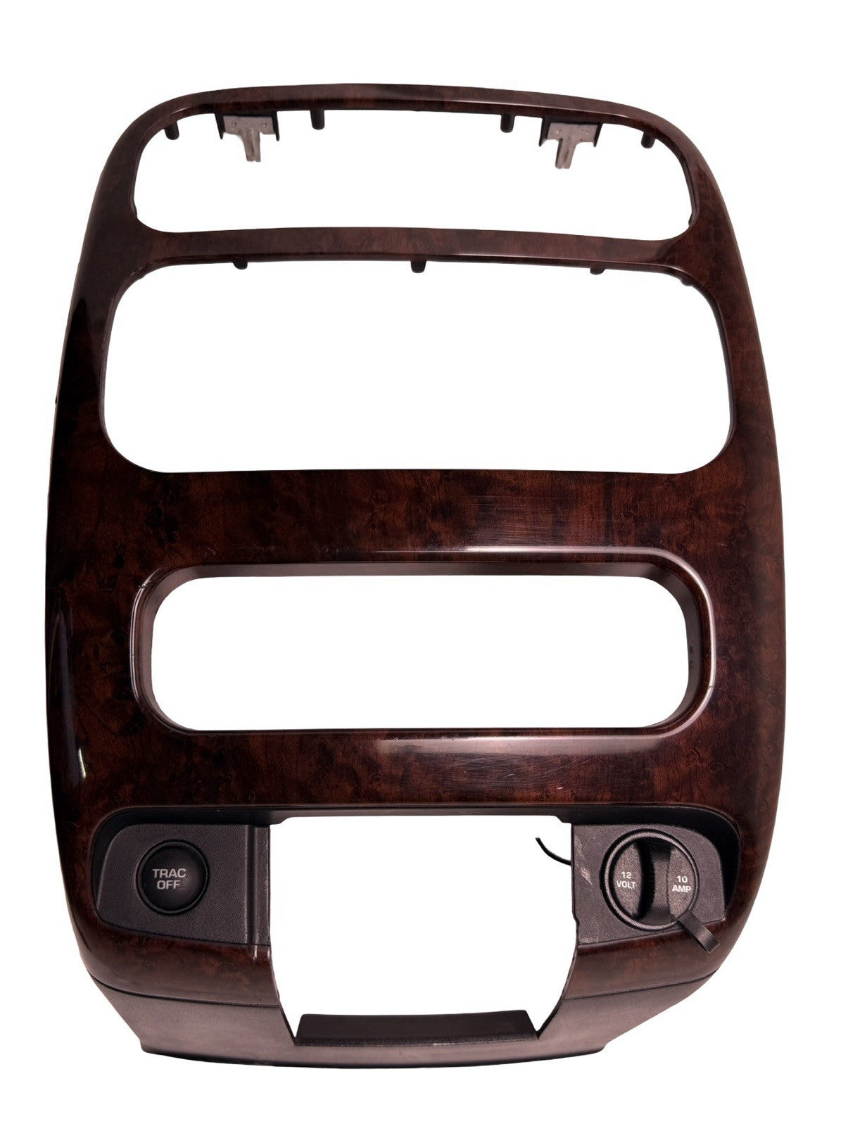 Concorde Center Dash Radio Climate Bezel Wood Grain for 2001-2004 Chrysler — photo 9
