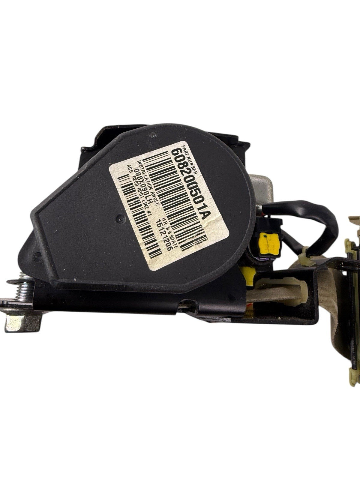 OEM 2007–2011 Honda CR‑V Front Left Driver Seat Belt Retractor TAN