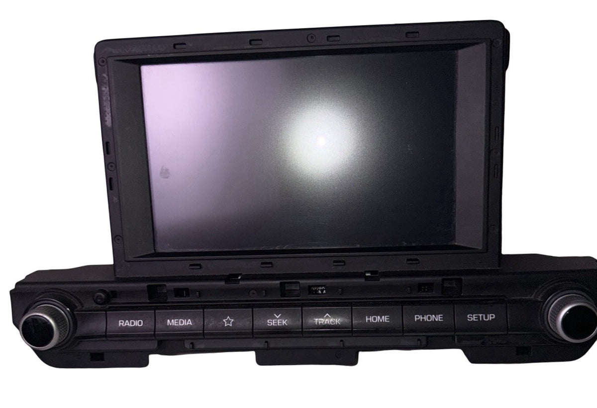 Elantra Radio Touchscreen ADB10F2AN 96160‑F2UA0SSH for 2017-2020 Hyundai — 96160F2UA0SSH