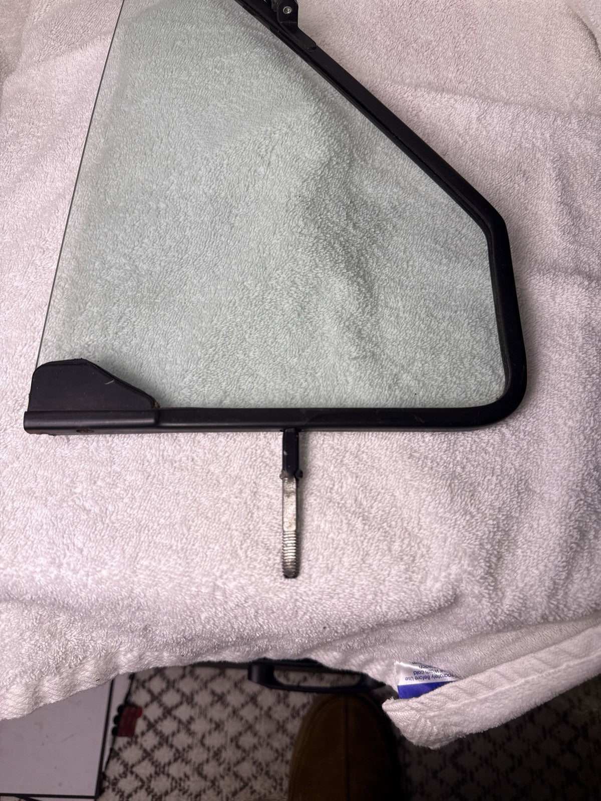 F150 F250 F350 Bronco Vent Window Glass Carlite Sun X AS2 DOT for 1992-1997 Ford F-150 — photo 7