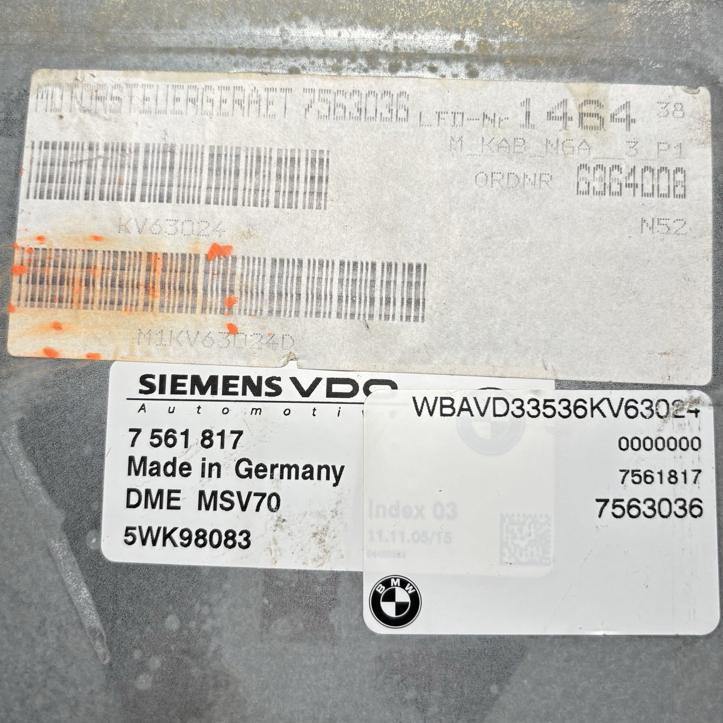 OEM 2006-2019 Mercedes A B C CLA Sprinter ECM 5WK98083 HubesHub