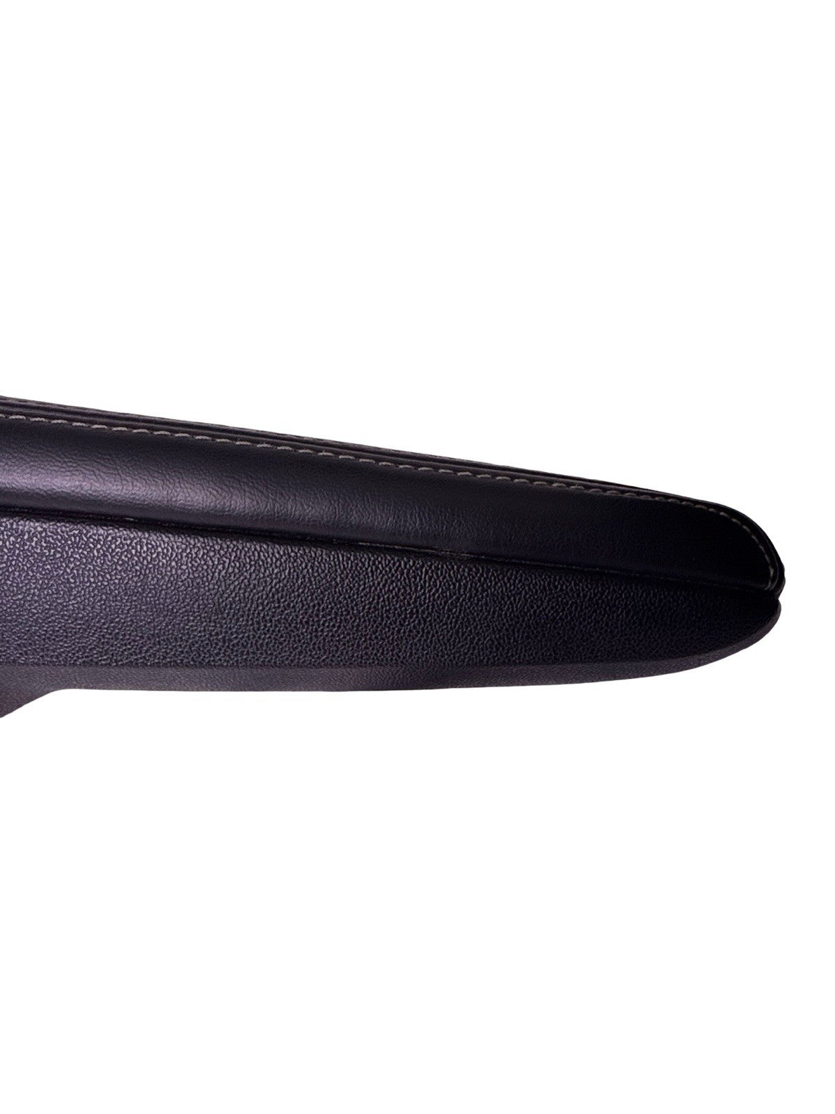 Driver Armrest Black Leather Vinyl White Stitch for 2011-2019 Dodge Grand Caravan — photo 14