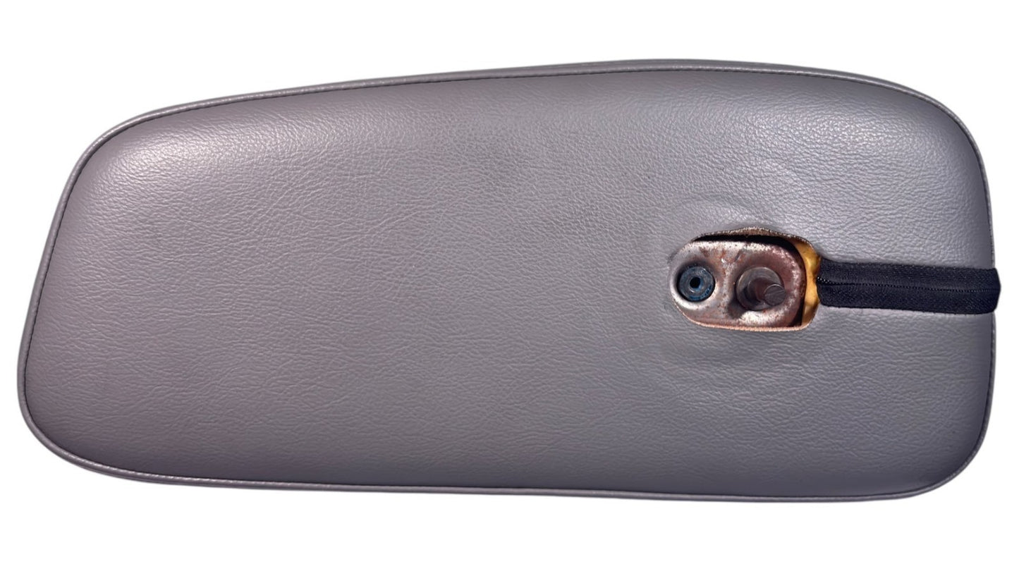 OEM 2004–2011 Ford Ranger Gray Vinyl Center Console Armrest – w/ Bolts & Trim