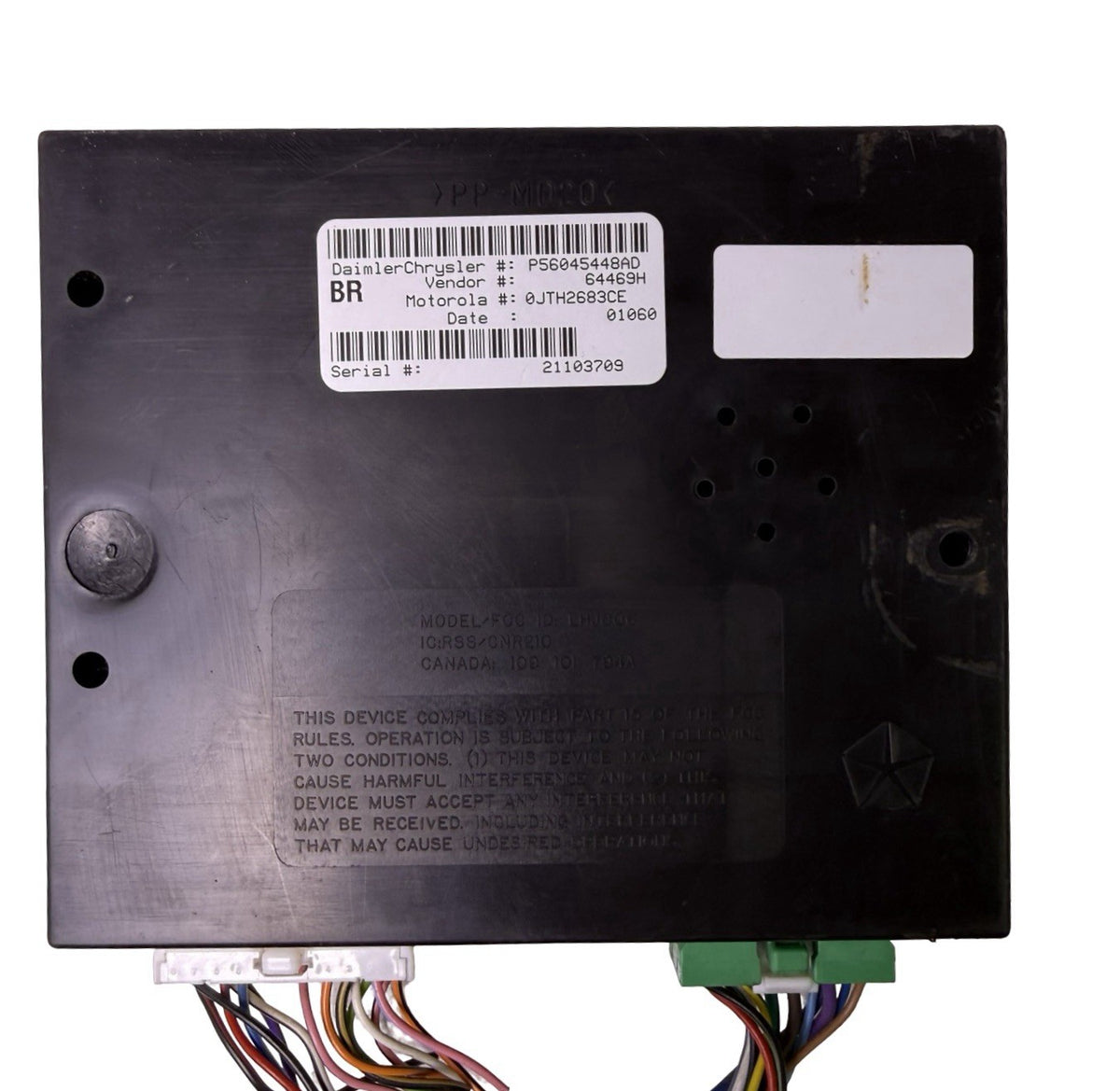 Ram CTM Body / Chassis Alarm Control Timing Module 56045448AD for 2000-2001 Dodge — photo 4