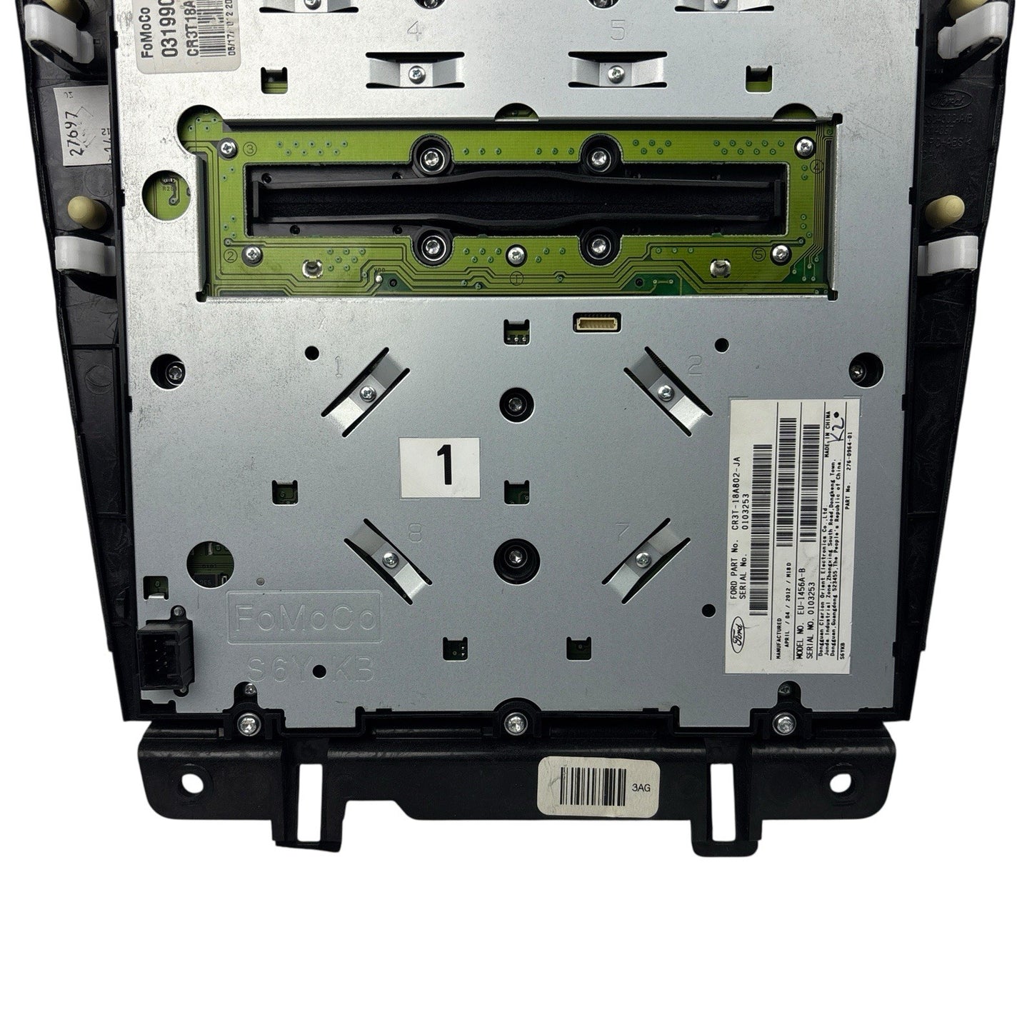 11–14 Mustang Radio Climate Control Faceplate CR3T-18A802-JA OEM No Heated Seats