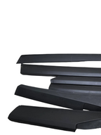 Upper Roof Trim Molding Set Black w/ DC Clips 68289833AC for 2007-2012 Dodge Caliber — photo 4
