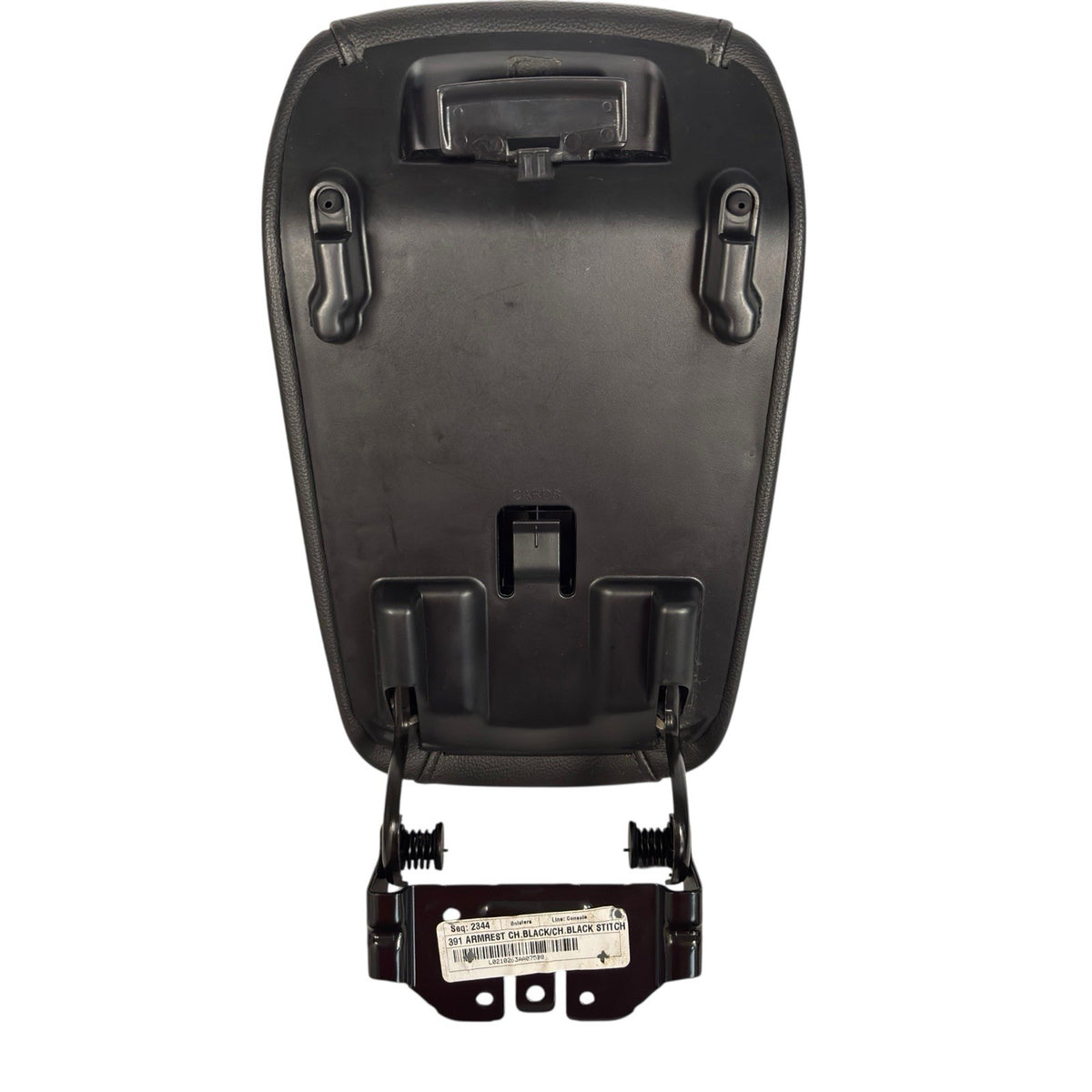 Center Console Lid/Armrest Black Leather DS7Z-5406024-JB-BLK for 2013-2016 Ford Fusion — photo 7