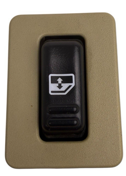 2000-2002 Rear Power Window Switch RH or LH Tan 15066247-TAN OEM