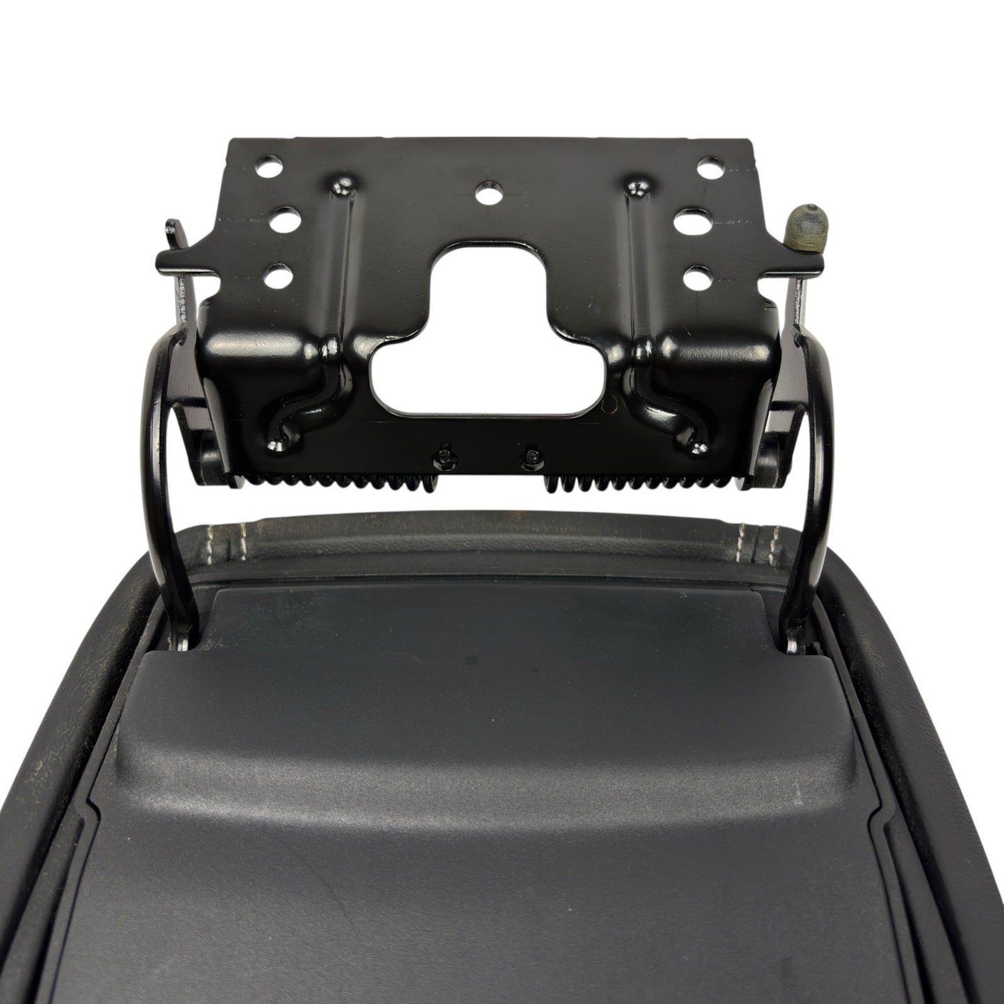 OEM 13-16 Dodge Dart Black Leather Sliding Armrest Cover Console Lid