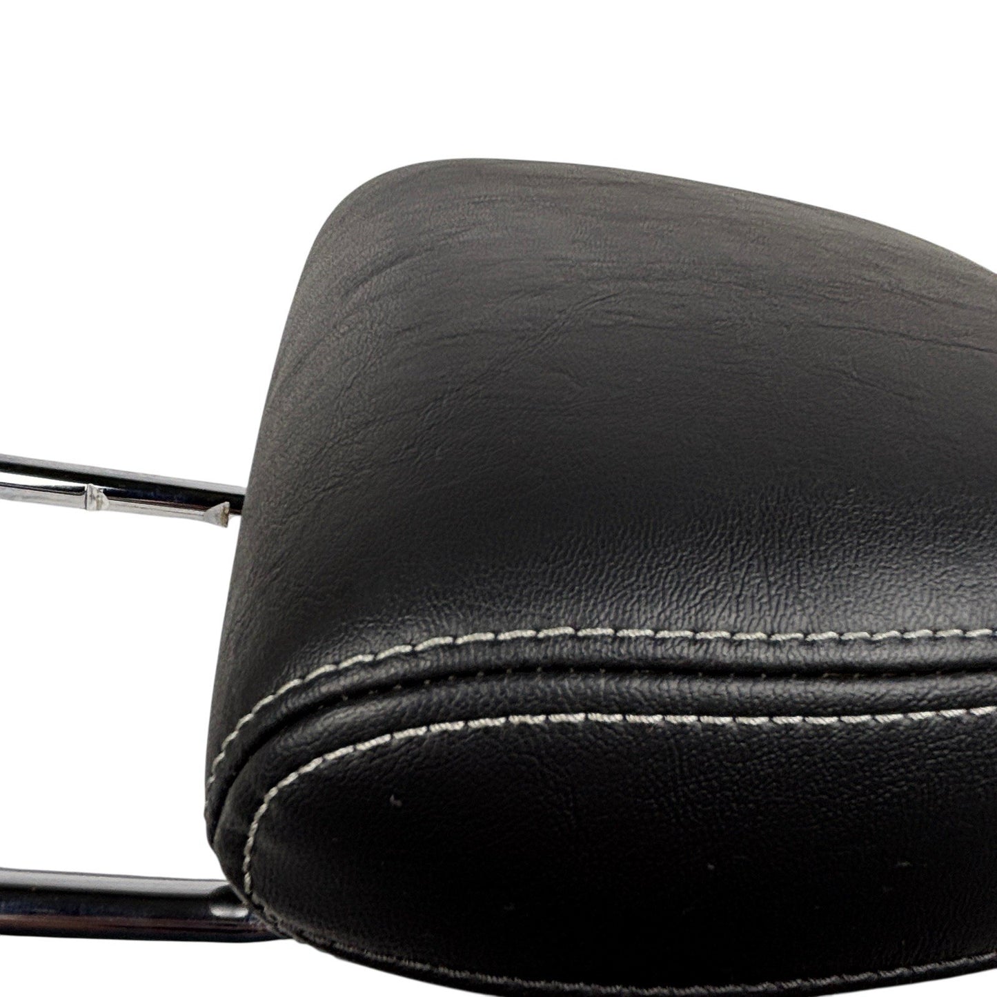 OEM 07–14 Sebring / 200 Avenger Black Leather AHR Headrest White Stitch JS41