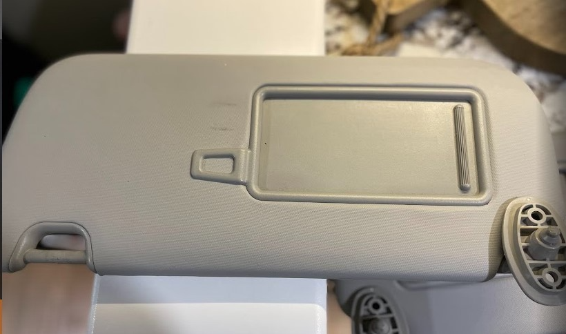 OEM 2014–19 Kia Soul Base Sun Visor Pair LH & RH – Good Condition, No Tears