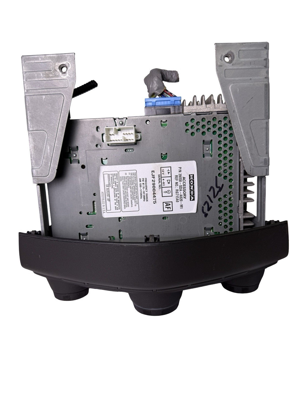 2003-2007 Honda Accord AM/FM Radio Single CD Player 39050 SDA A020 M1 39050SDA
