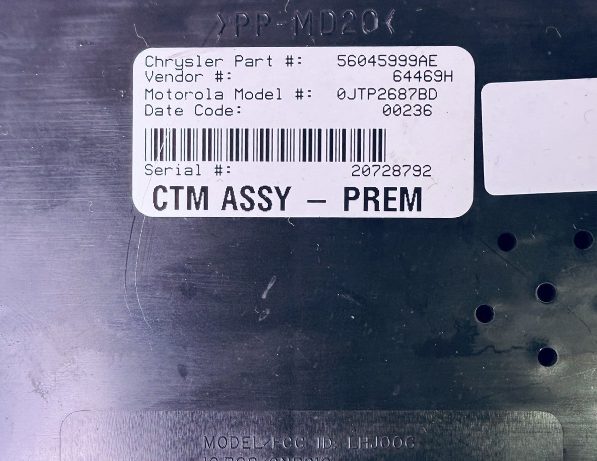 2500 3500 CTM Central Timer Module 56045999 for 2000-2002 Dodge RAM 1500 — 56045999