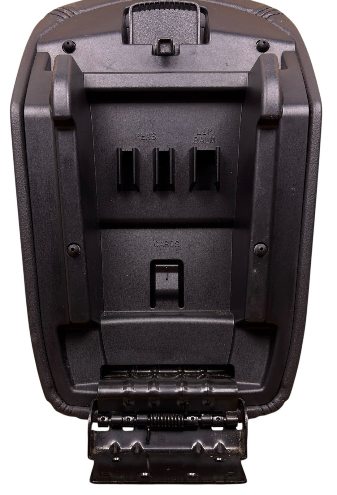 OEM 2011-2015 Ford Explorer Black Leather Console Armrest Lid