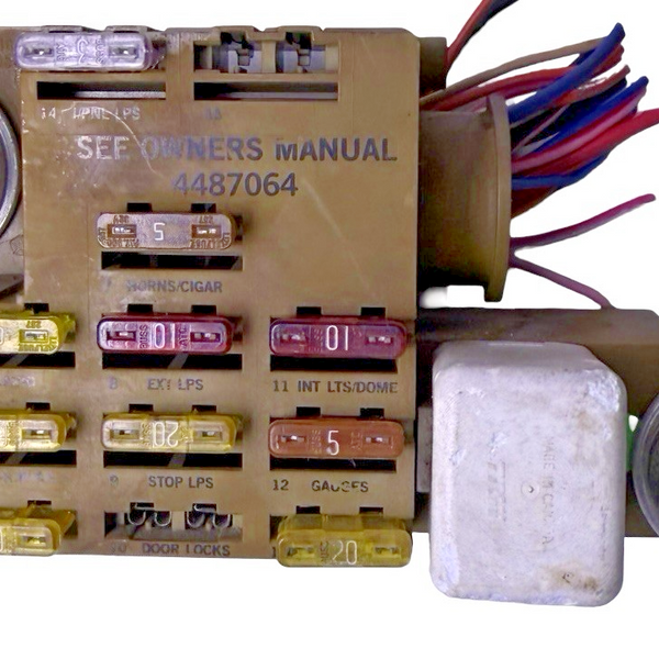 1988-1989 Dodge W250 / D250 Fuse Panel Interior Fuse Block 56004729 OEM