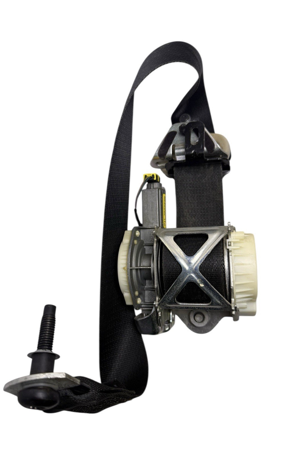 OEM 2014-2019 Ford Fiesta Driver Left Seat Belt Retractor Black Assembly