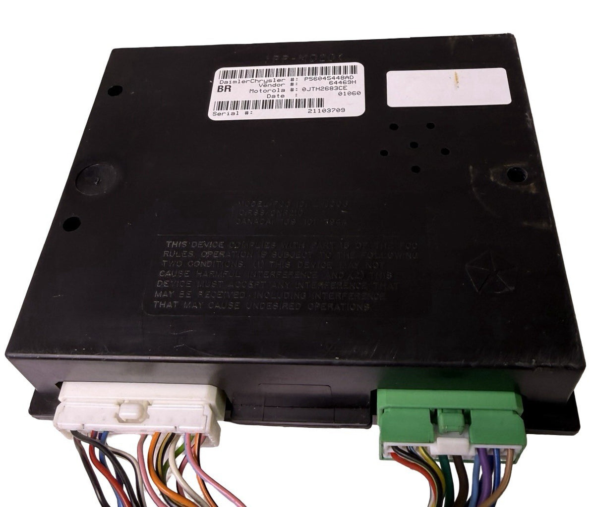 Ram CTM Body / Chassis Alarm Control Timing Module 56045448AD for 2000-2001 Dodge — photo 3