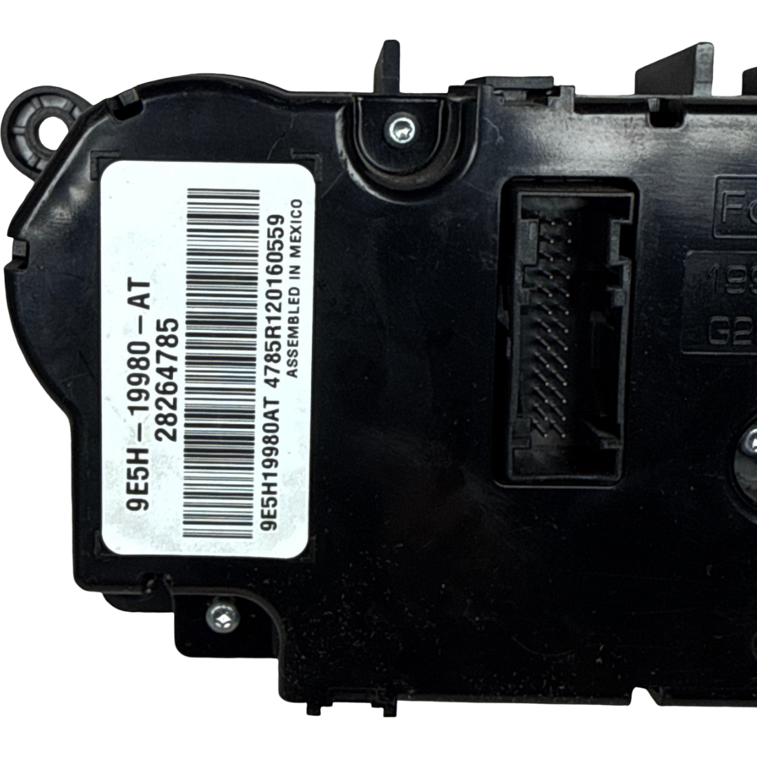 2010-2012 Ford Fusion Manual Climate Control w/o Heated Seats 9E5H-19980-AT OEM