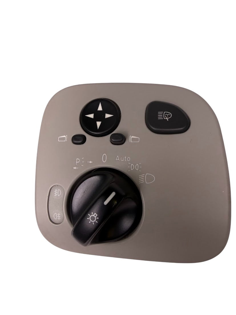 OEM 01–09 Mercedes W203 C230 C240 C320 Headlight / Headlamp Control Switch – GRAY