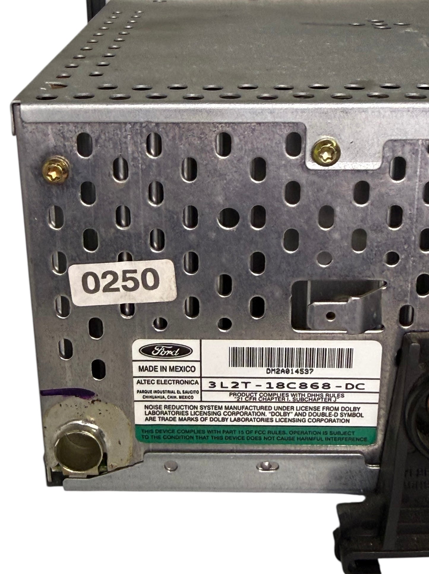 EM 03-04 Ford F-150 XL 5.4L AM/FM Cassette CD Radio 3L3T-18C868-AC Tested