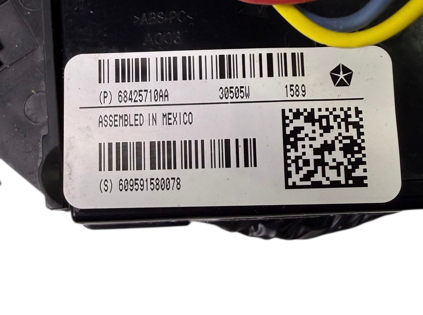 OEM 2008-2020 Dodge Grand Caravan Town & Country Clock Spring w/ Angle Sensor 68425710AA