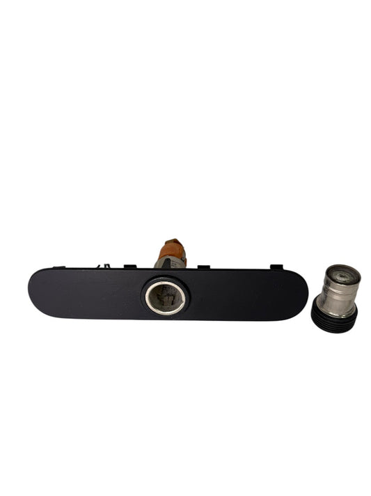 OEM 2004-2008 Ford F-150 Lower Center Dash Radio Bezel Trim w/ 12V Lighter Black