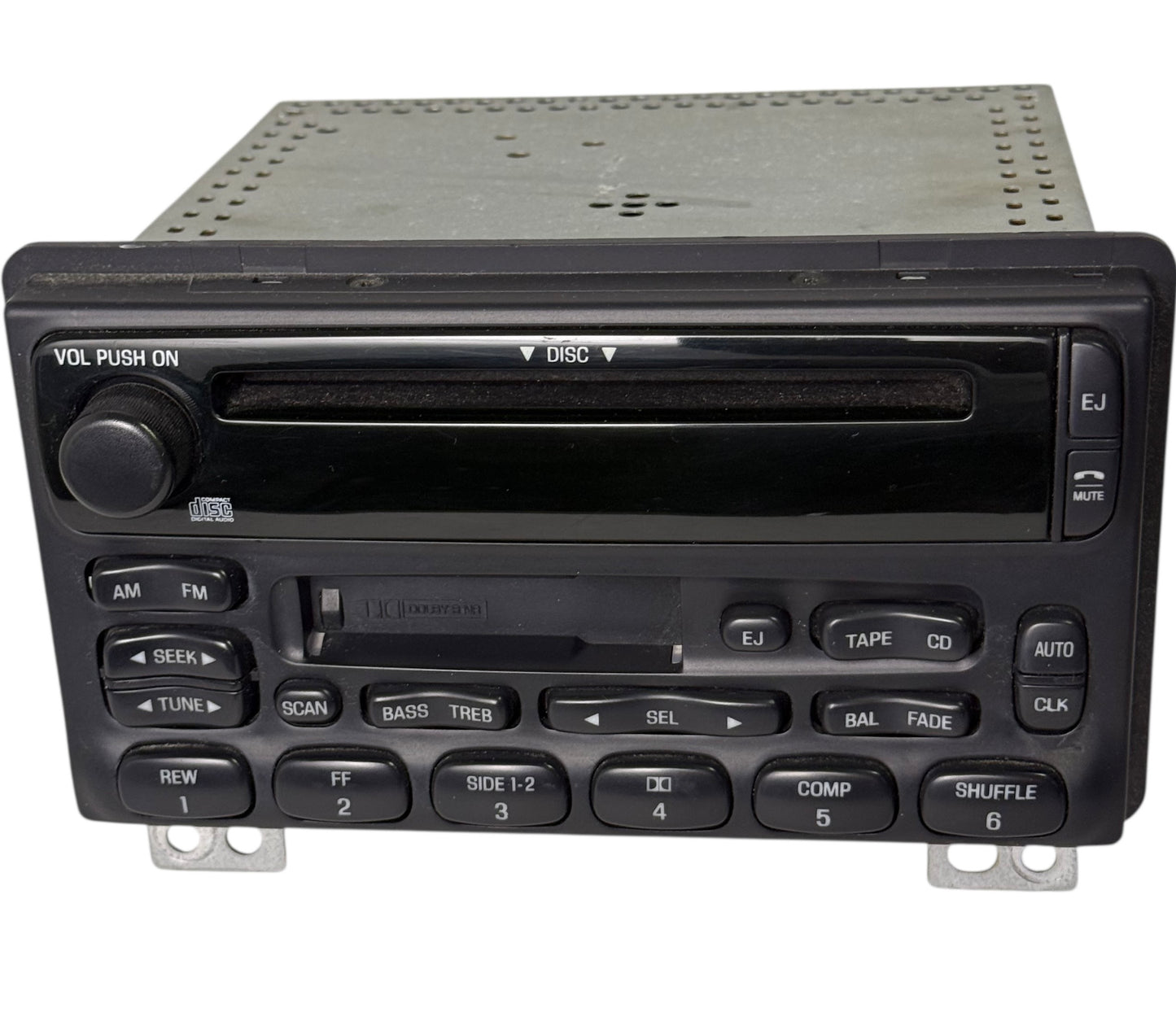 EM 03-04 Ford F-150 XL 5.4L AM/FM Cassette CD Radio 3L3T-18C868-AC Tested