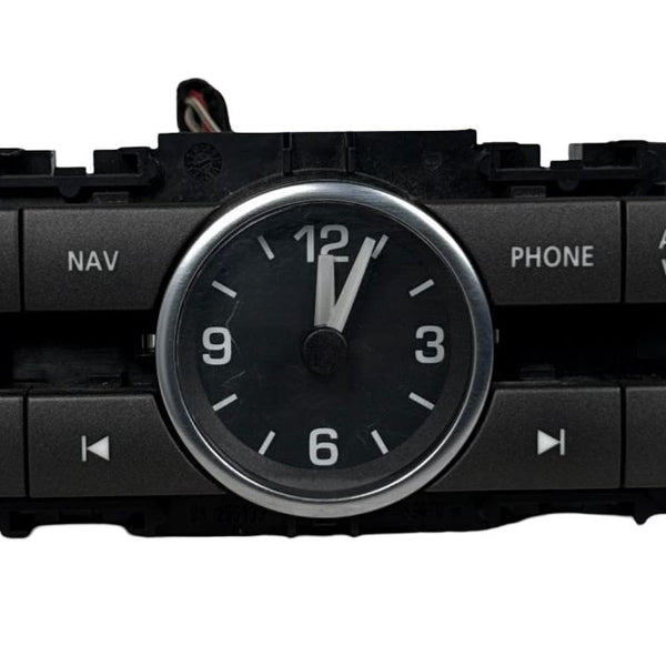 2011-2016 Land Rover Range Rover Radio Control Panel w Clock AH2218C858BF OEM