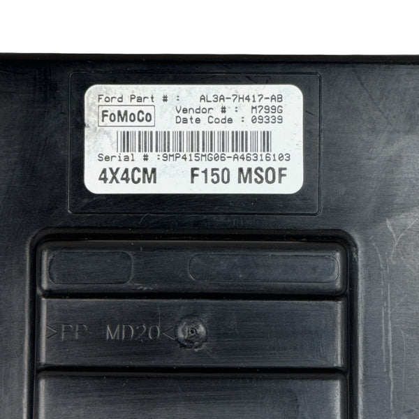 2010 Ford F-150 Transfer Case Control Module TCCM AL3A-7H417-AB OEM